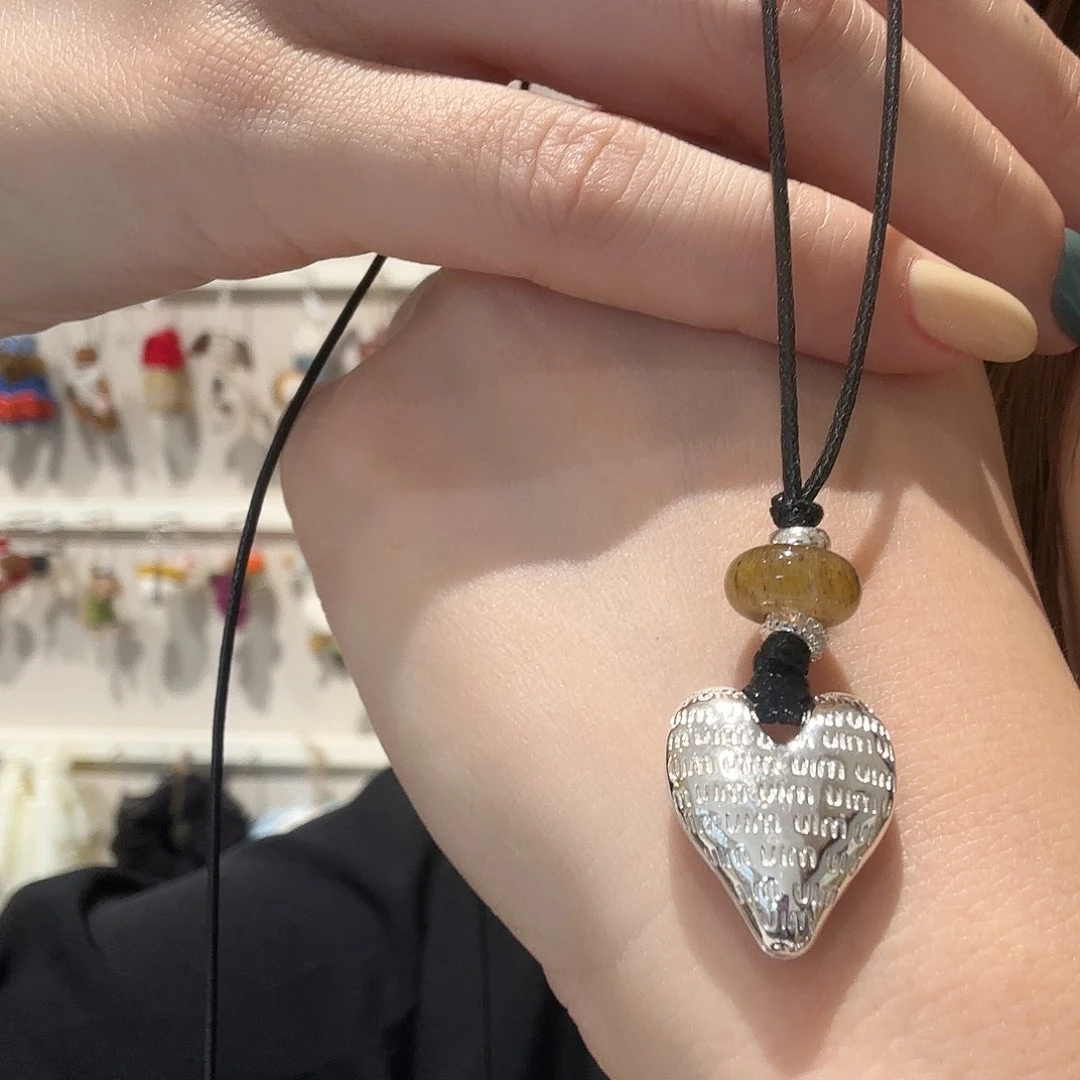 琉璃纯铜合金项链项链