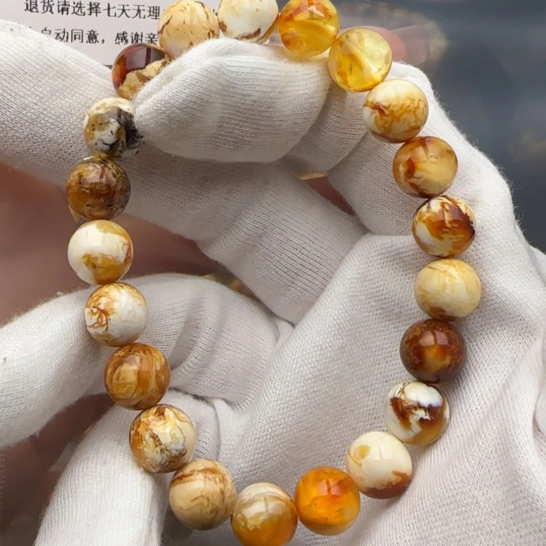 琥珀裸石未镶嵌琥珀蜜蜡