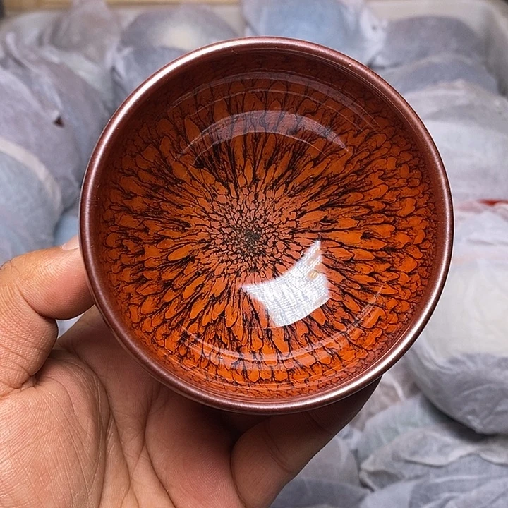 茶盏建盏喝茶主人杯茶杯