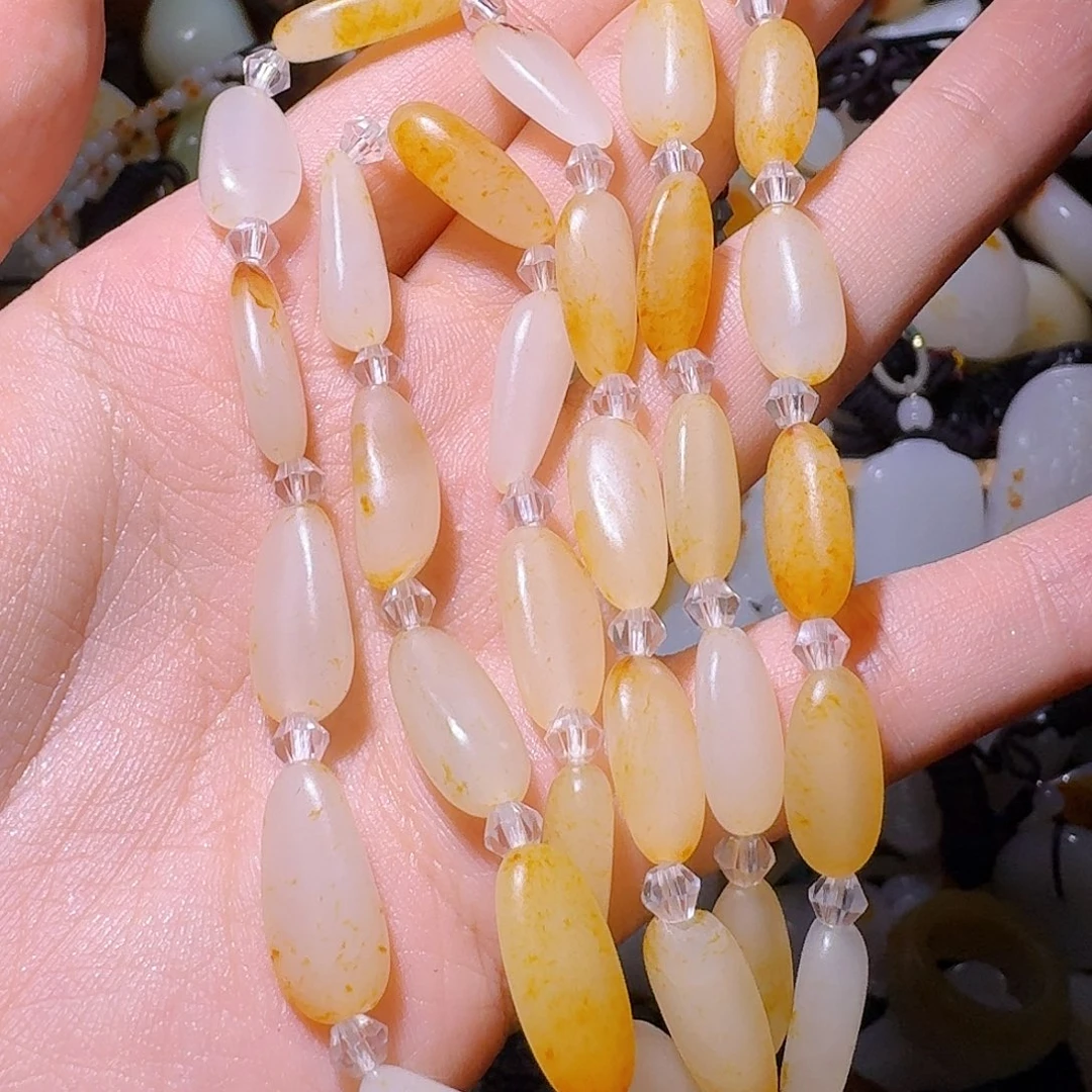 黄***锋和田玉未镶嵌挂件