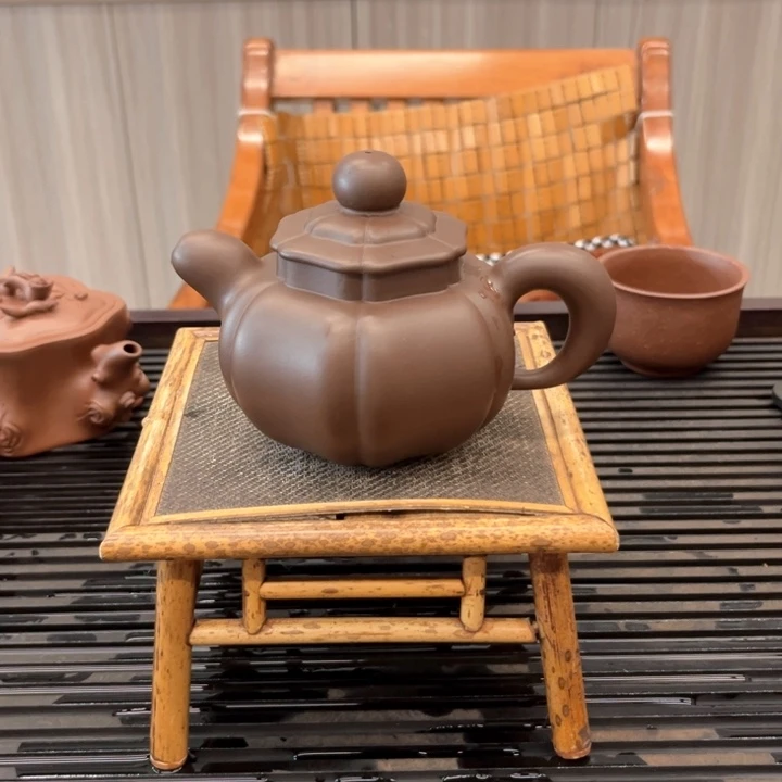 茶壶紫砂紫泥300毫升