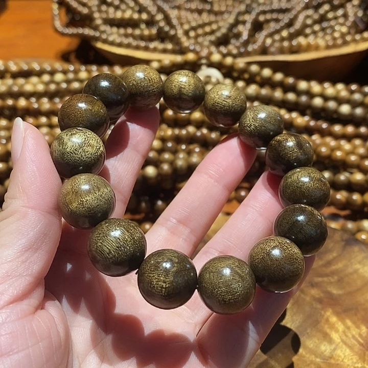 金丝楠金丝楠木手串1.5