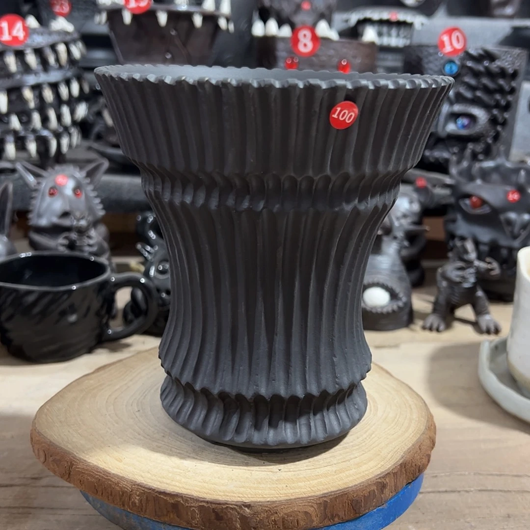 100号，有手工制作痕迹，内口13.5外高15.5