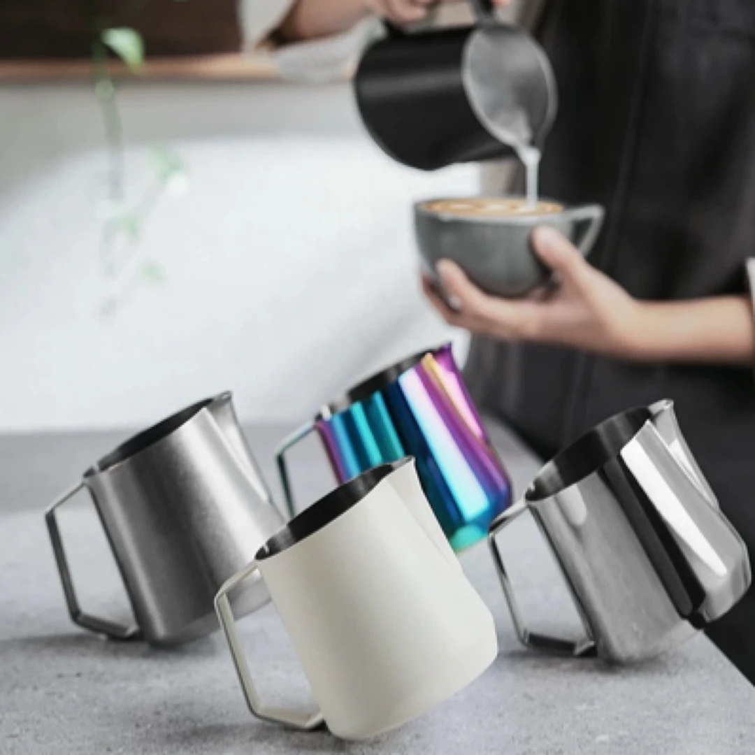 MHW-3BOMBER轰炸机GT拉花缸 意式咖啡拉花杯 U型缸嘴专业打奶泡杯