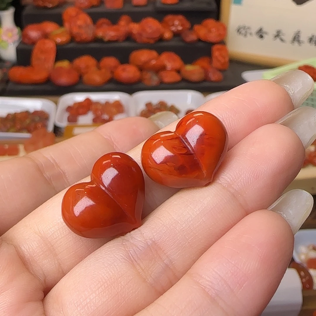 南红玛瑙未镶嵌吊坠(不含链)