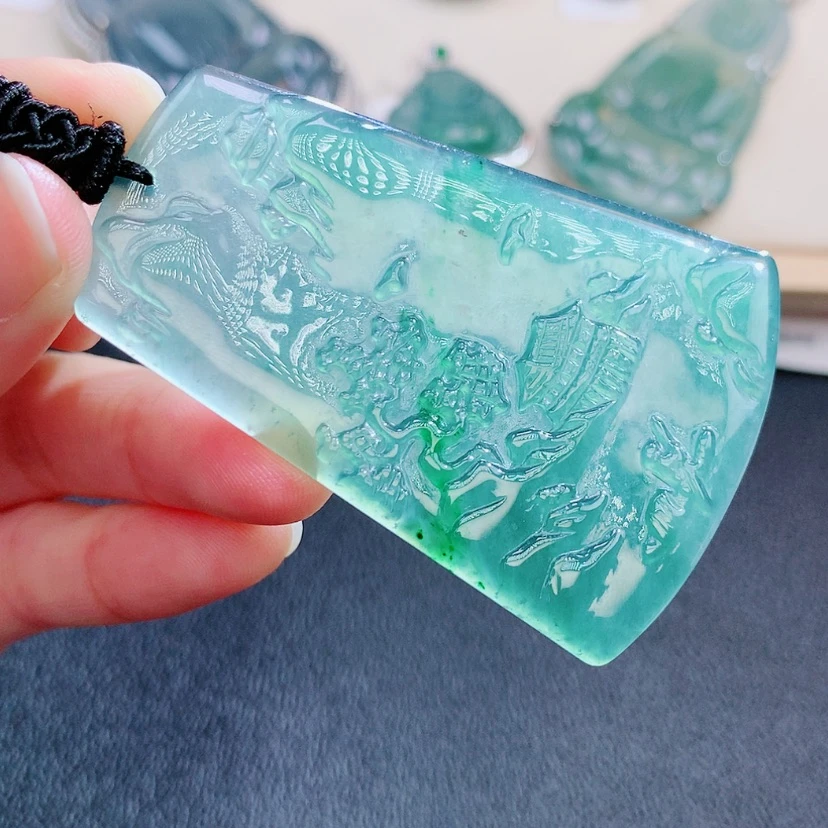 【闪购商品】翡翠颈饰未镶嵌翡翠