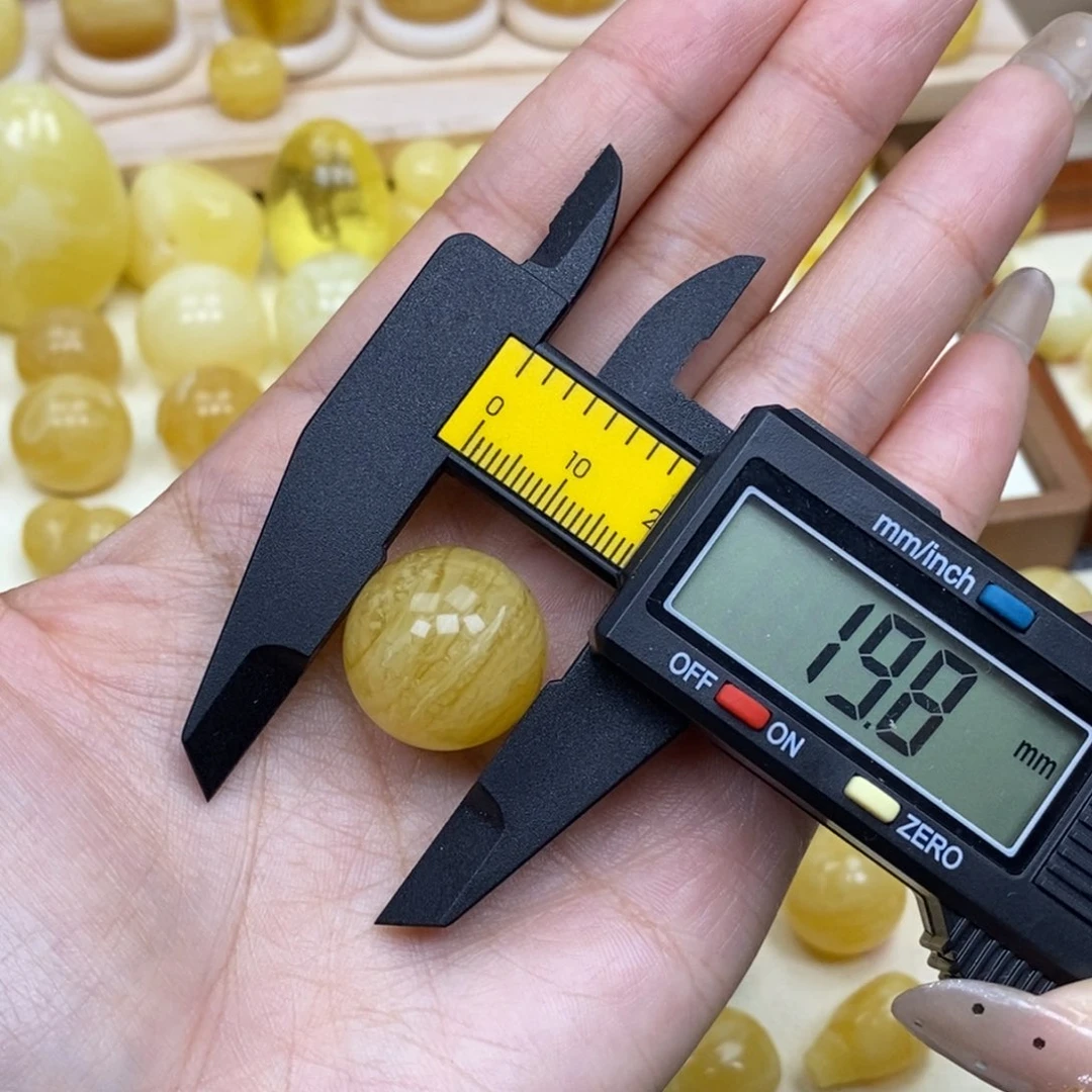 琥珀未镶嵌裸石奶咖妖花