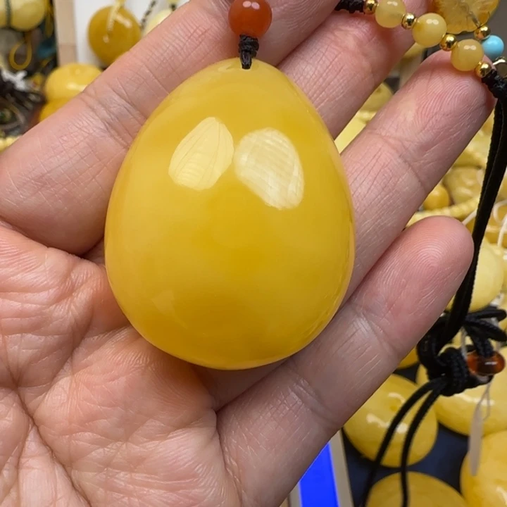 蜜蜡未镶嵌颈饰天然蜜蜡