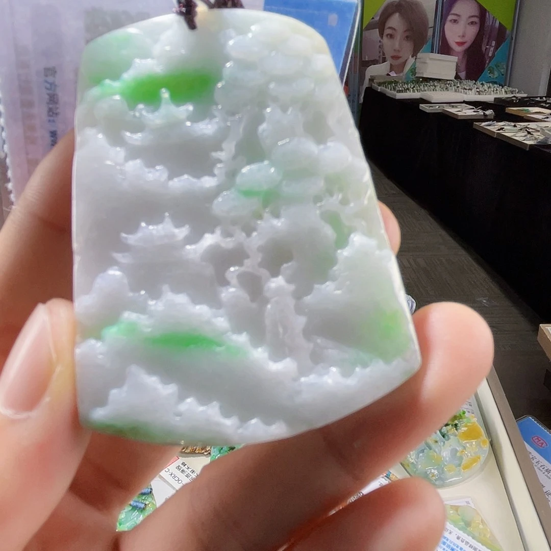 颈饰未镶嵌翡翠一