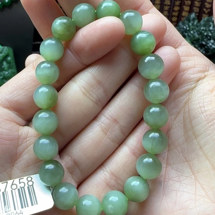 和田玉（碧玉）手串未镶嵌