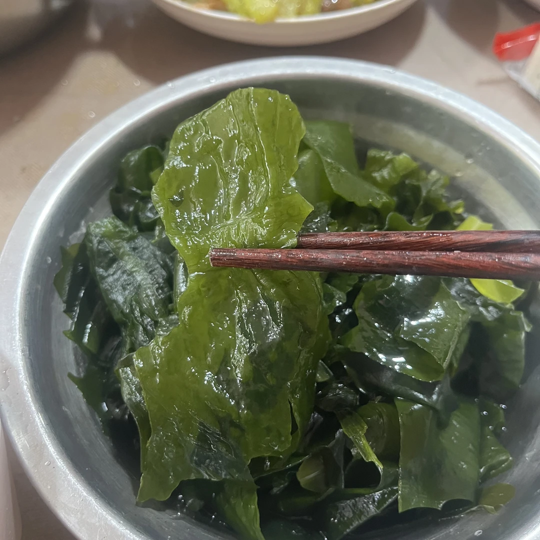 盐渍少盐裙带菜海带苗新鲜打捞海味零食火锅食材