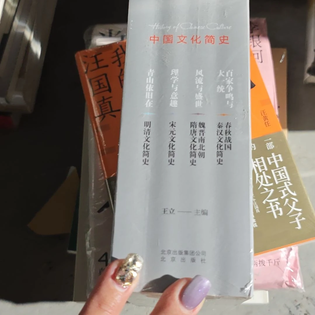 中国文化简史四本一套