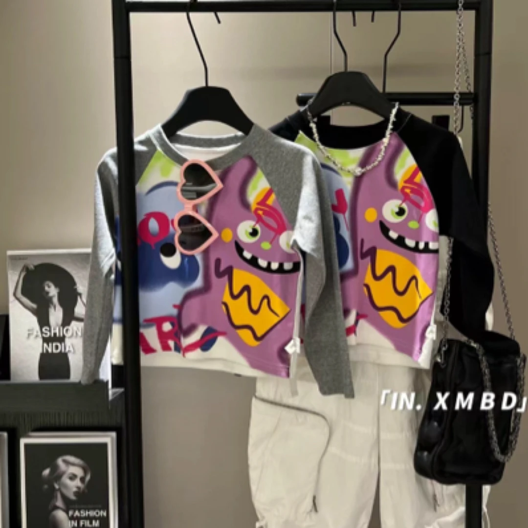 YY25008（米奇纱衫）洋妞四季童装