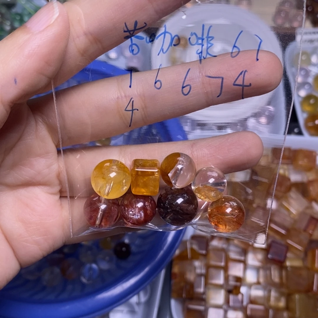 苦***️未镶嵌手链水晶散珠