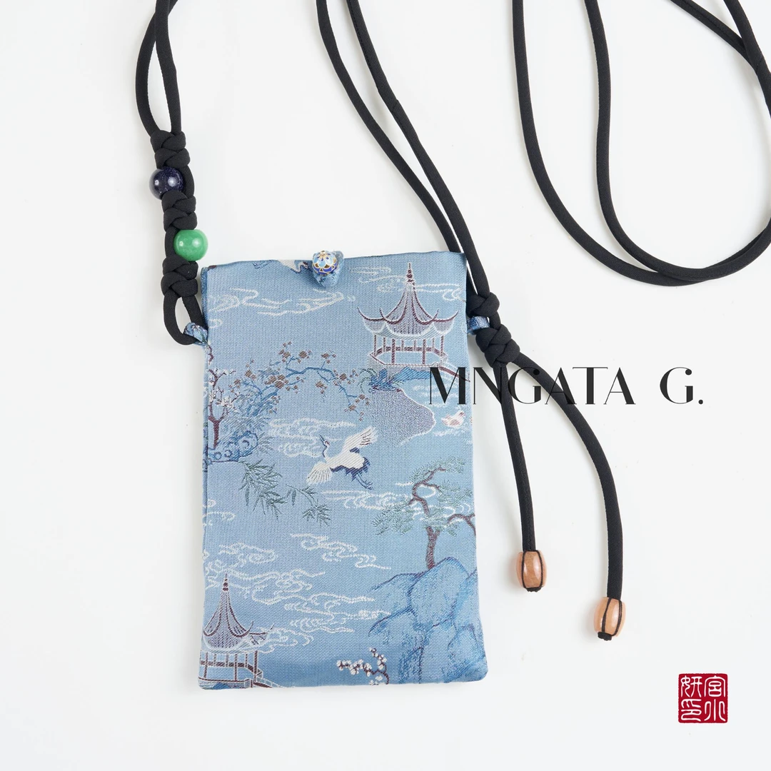 MNGATA G.宫小妍【名锦包包】新中式国风百搭日常斜跨包5041601
