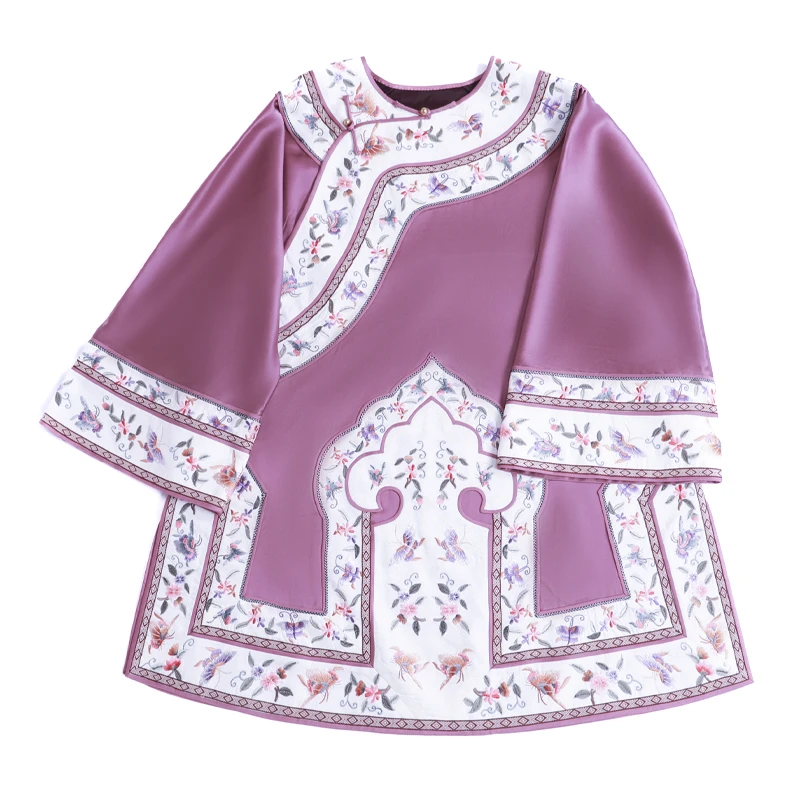 「芝兰寿」丽古龙复古中国风手工原创设计百搭刺绣国潮女装汉服上衣