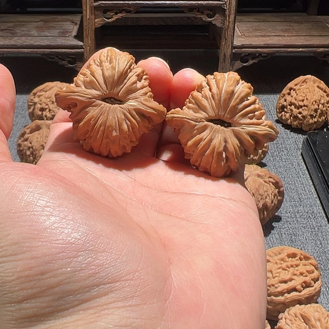 吊坠文玩核桃拱桥底平谷楼全品