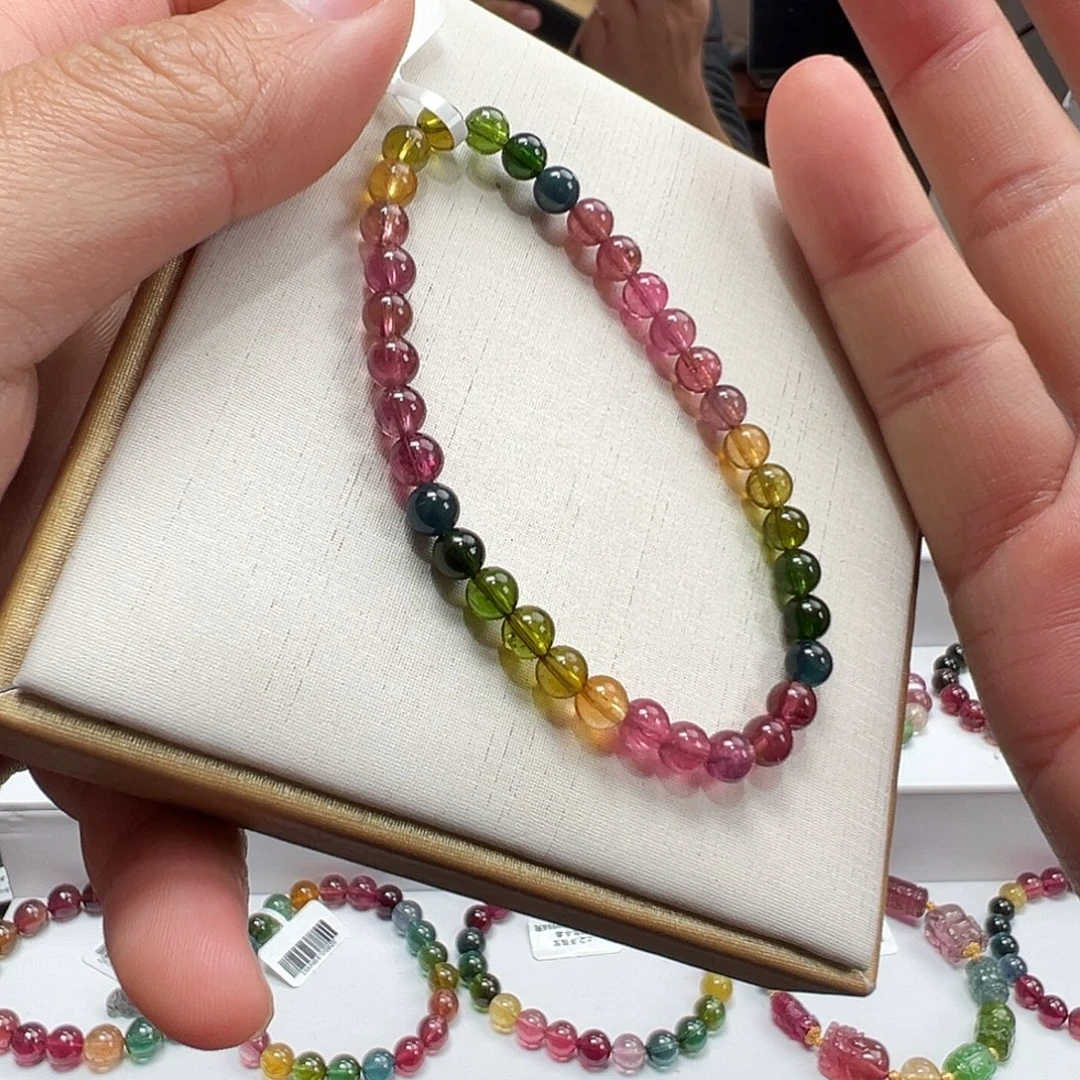 碧玺手串未镶嵌5.3mmmmmmmmmmm