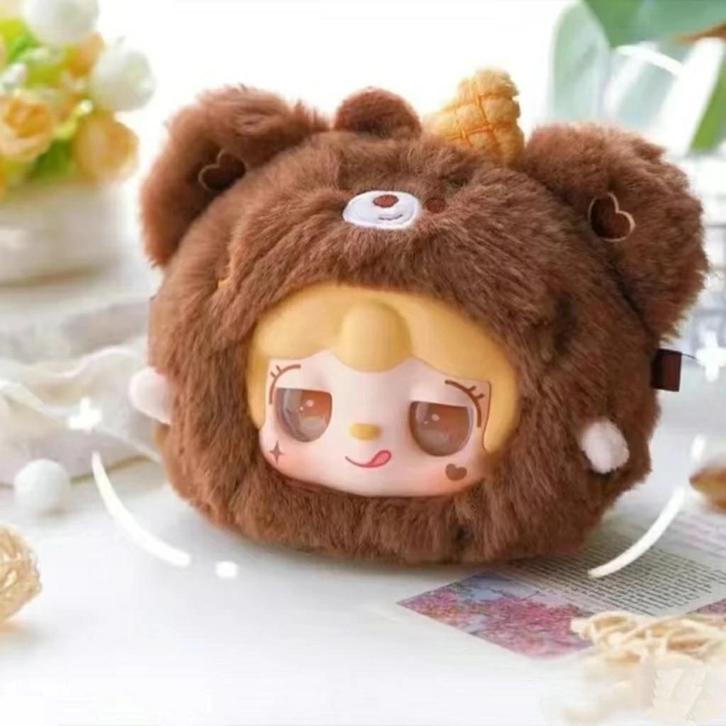 （无惊喜款）氧氧Yooki萌混过关毛绒盲盒潮可爱书包挂件女生日礼物