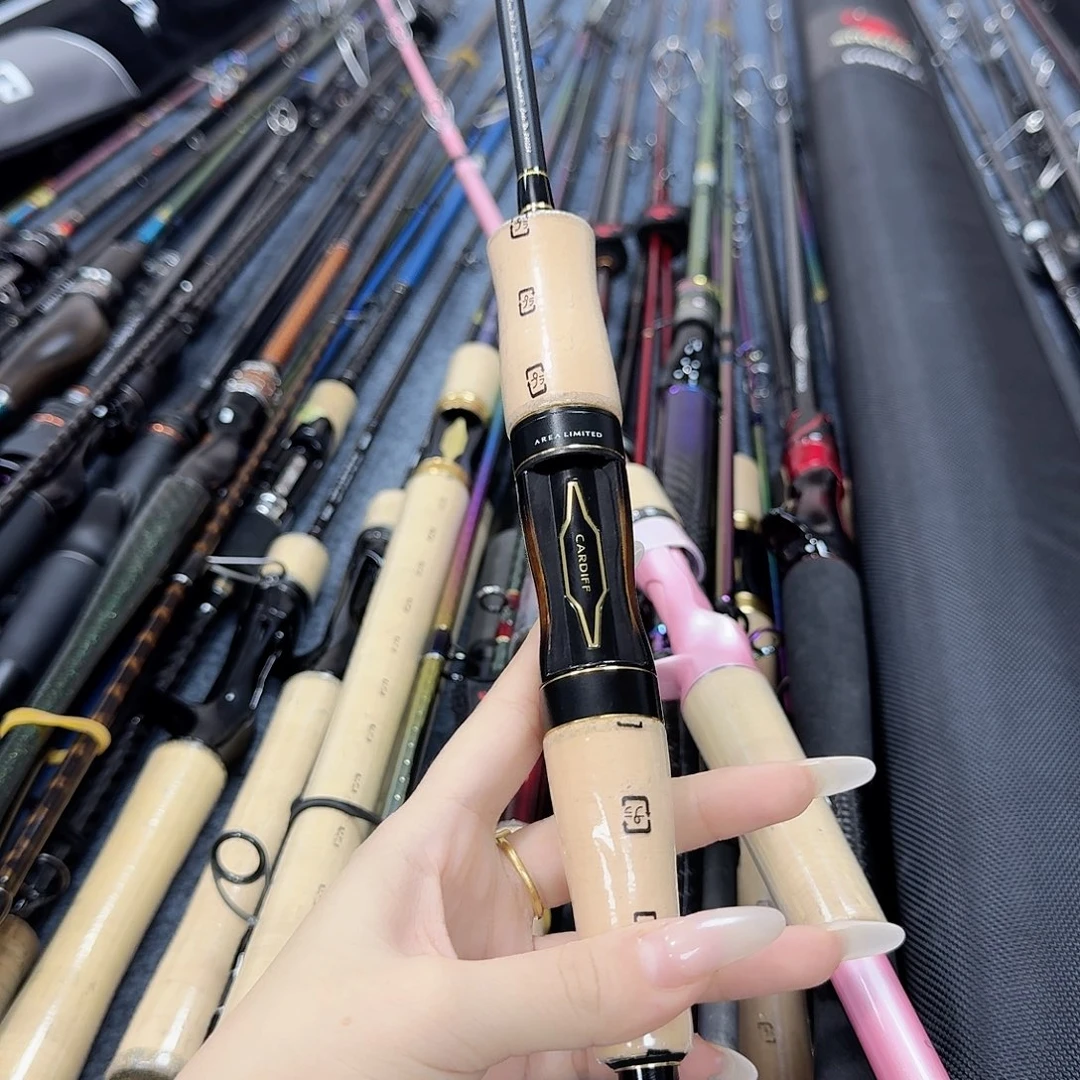 涵***涵碳素3.8m路亚杆直柄杆连接