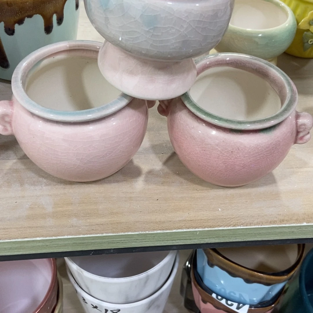 红陶陶瓷花盆凑满12米包邮