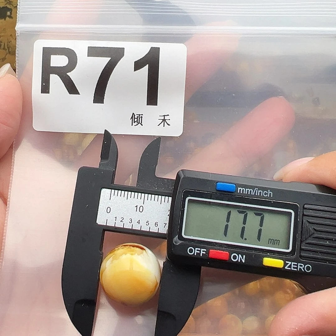 未镶嵌琥珀裸石17