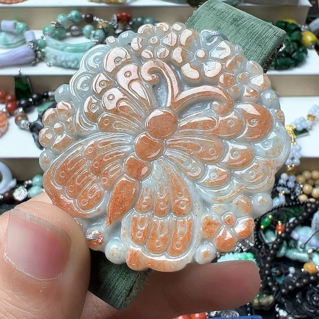 翡翠戒指未镶嵌炸