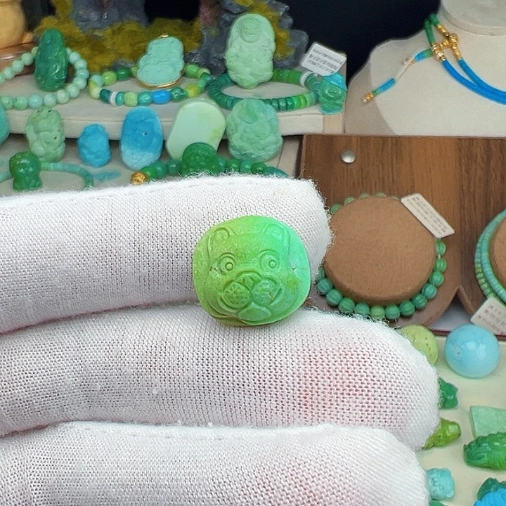 绿松石未镶嵌主播夏