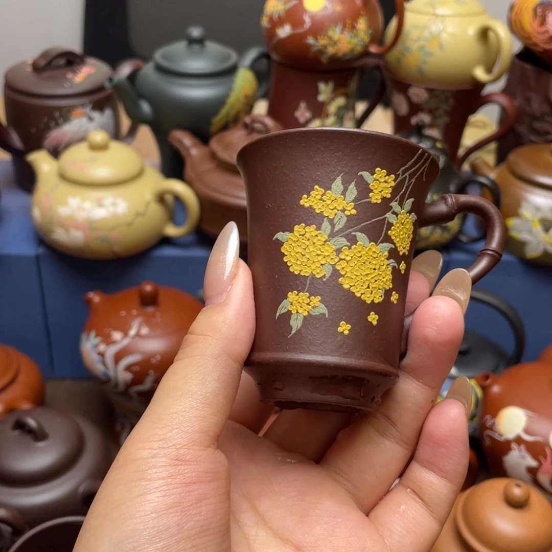 茶杯紫砂紫砂主人杯60cc