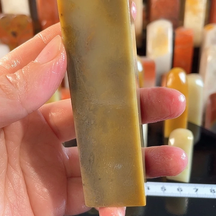 寿山石印石赤****改寿山石印石