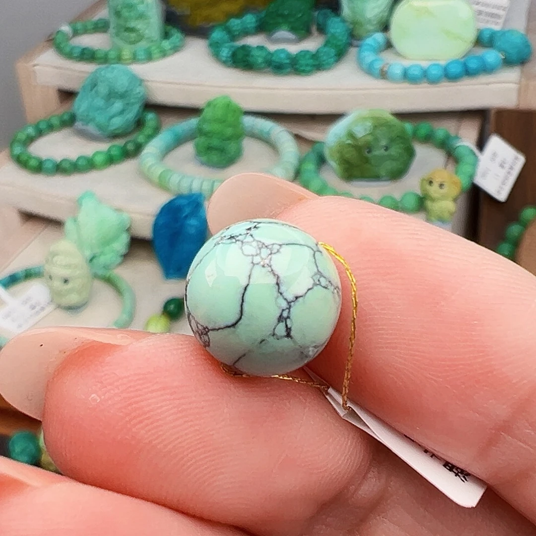 绿松石未镶嵌主播万珍