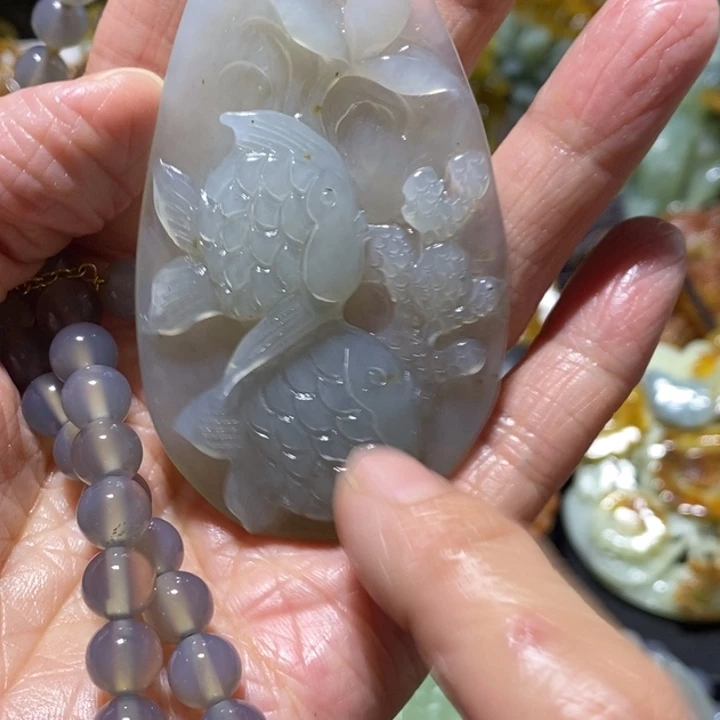 岫玉岫玉吊坠未镶嵌