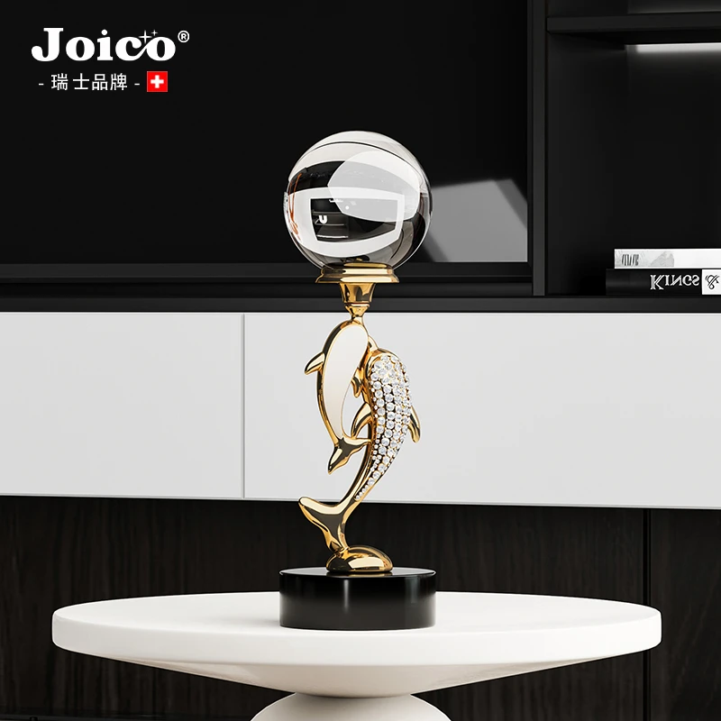 joico瑞士摆件创意高档水晶球家居入户玄关酒柜装饰品送礼礼品