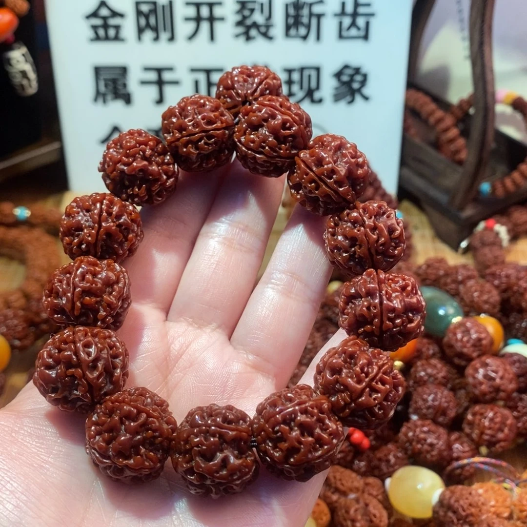 金刚菩提手串205瓣素14