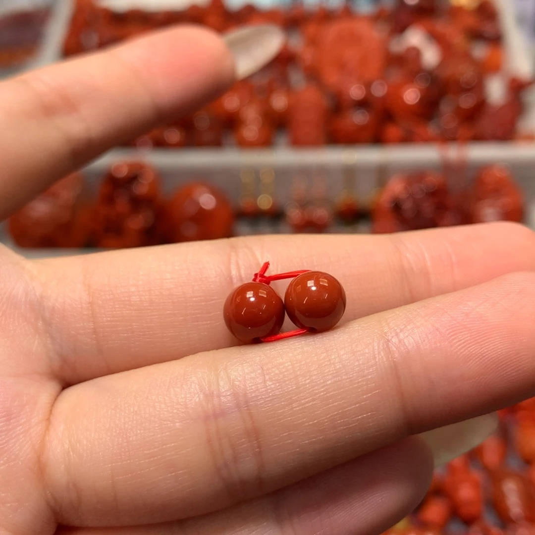 【闪购商品】南红玛瑙圆珠7+未镶嵌