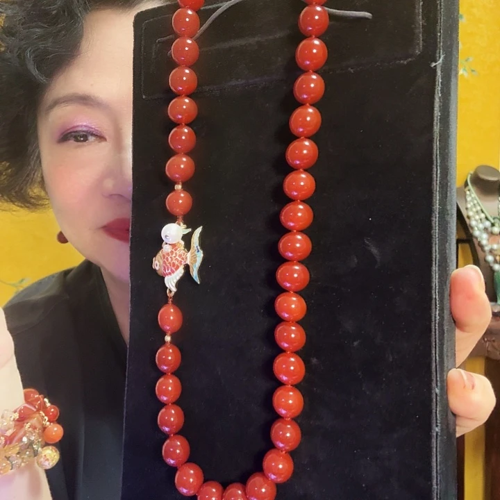 玛瑙/玉髓未镶嵌颈饰