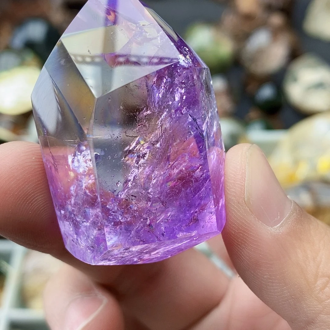 水晶天然水晶透亮光泽未镶嵌