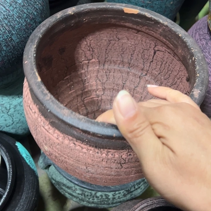 微瑕带孔高20口18带孔