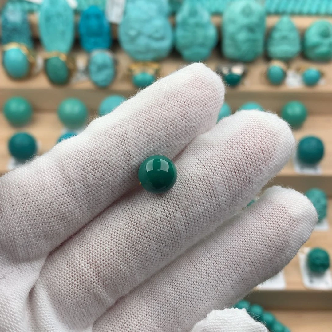 绿松石配饰未镶嵌8.7