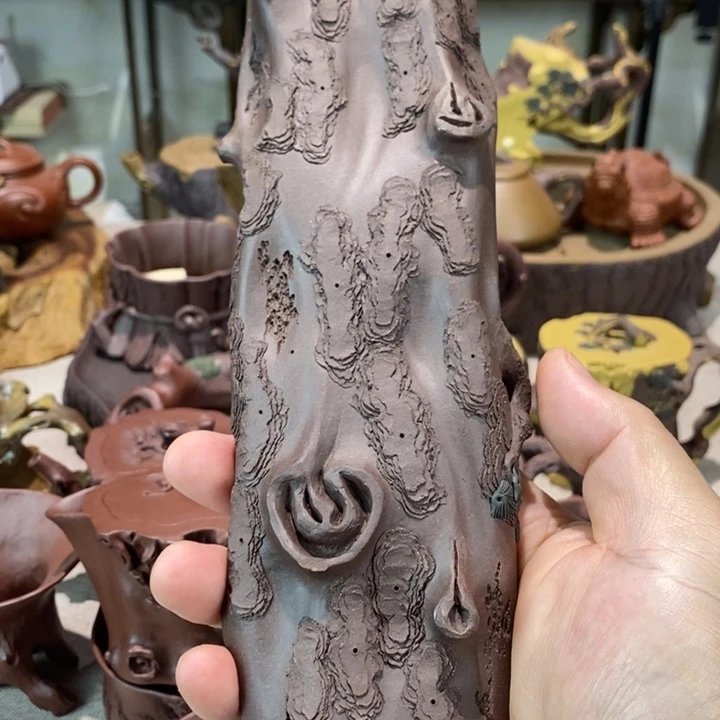 用***9茶杯紫砂全手工制作