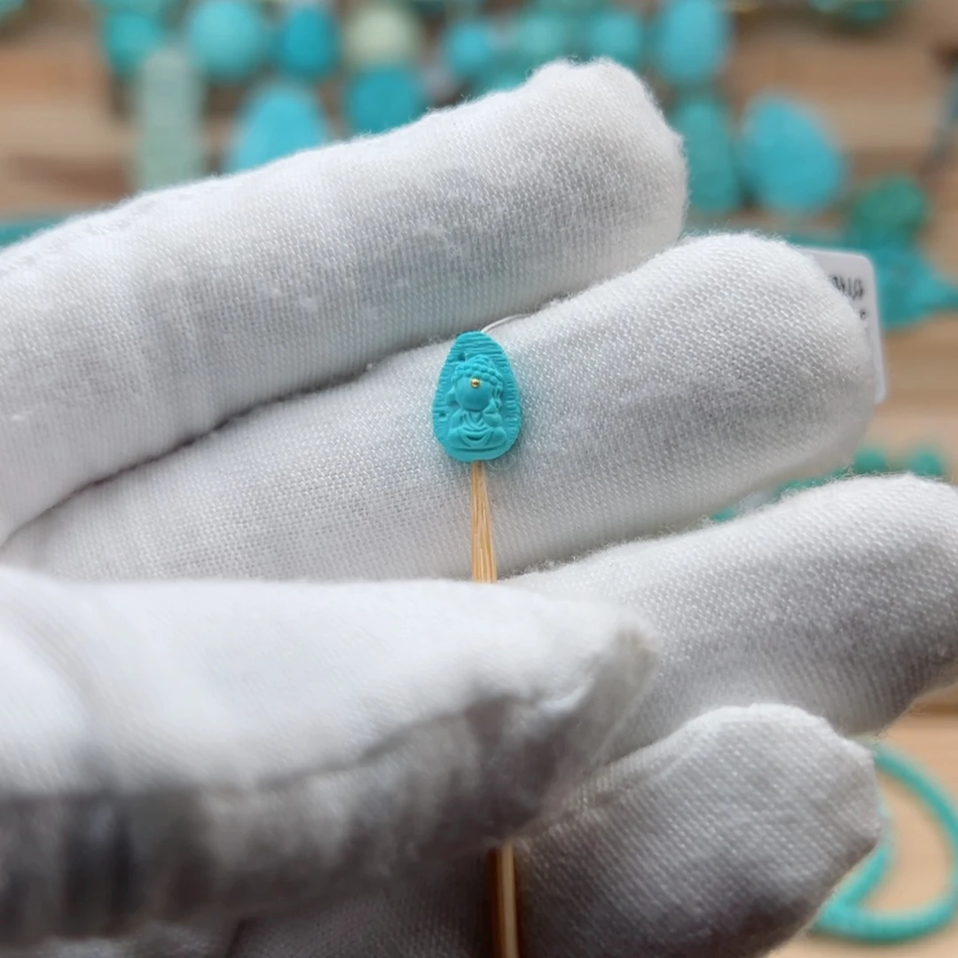 未镶嵌绿松石珠宝奇石