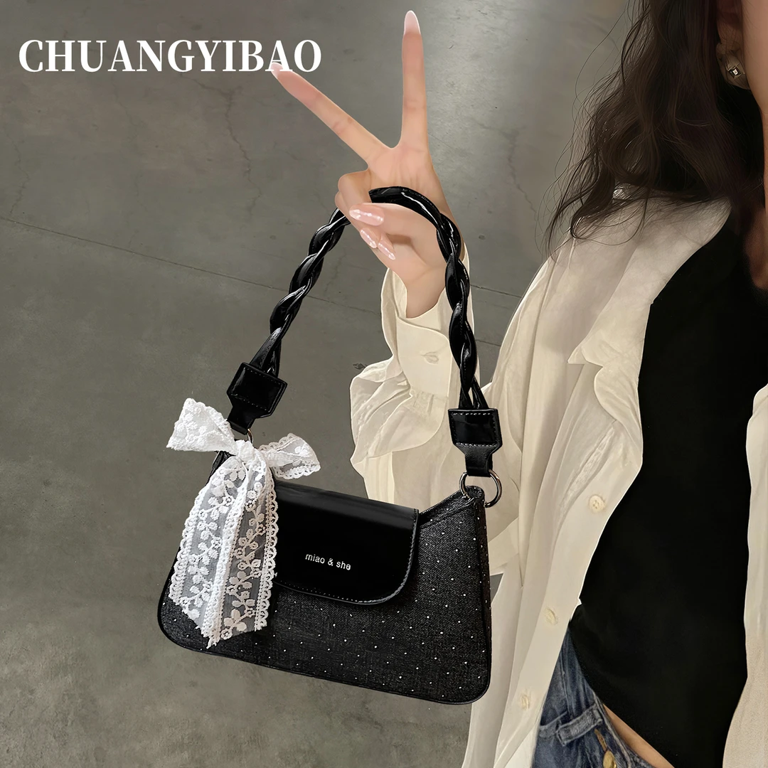 法式小众腋下包包女2025秋冬新款高级感洋气单肩包百搭通勤手拎包