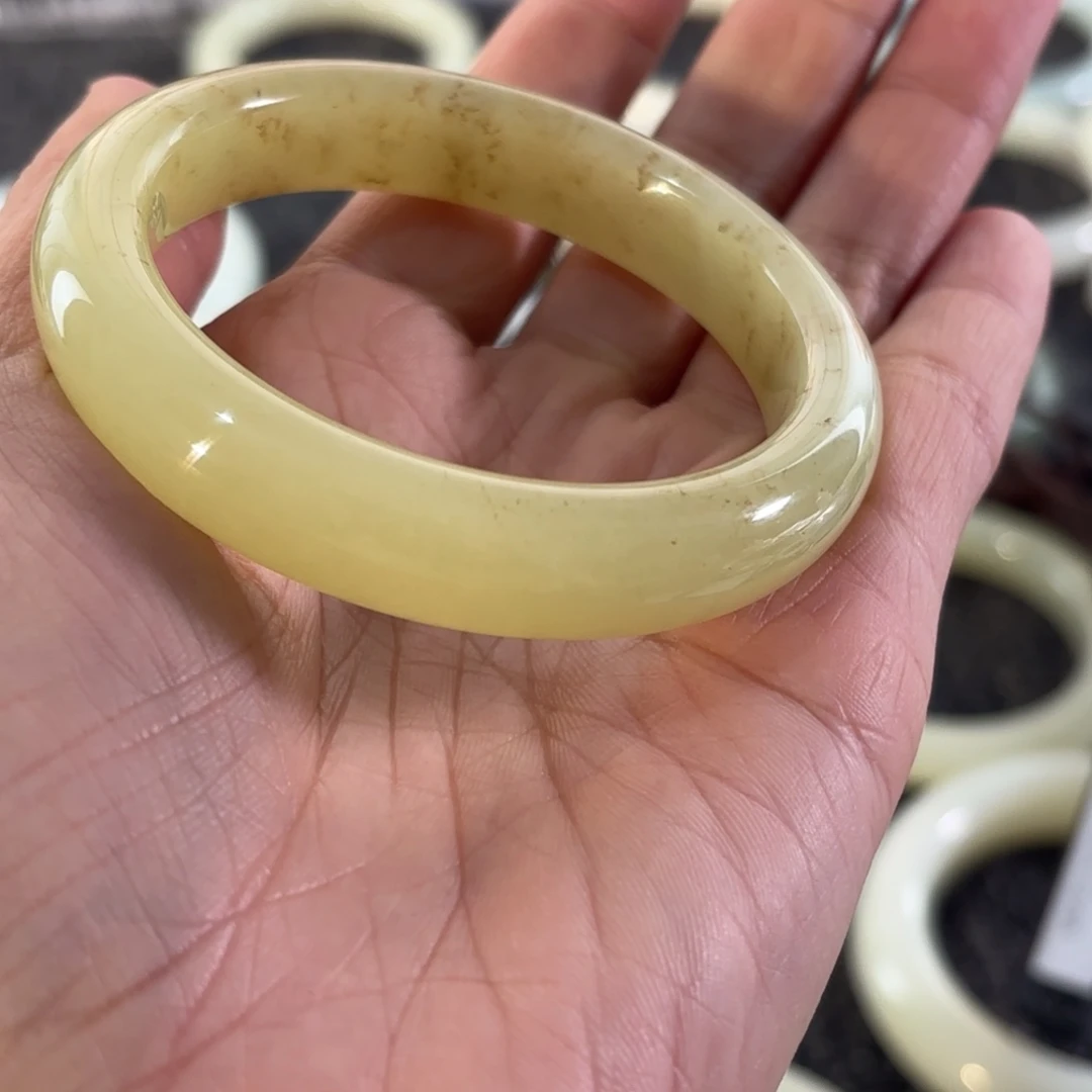 好***运和田玉（糖玉）未镶嵌手链