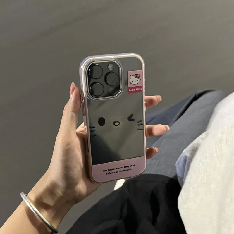 BANCA标签kitty表情三合一适用苹果16promax手机壳iphone15/14/13