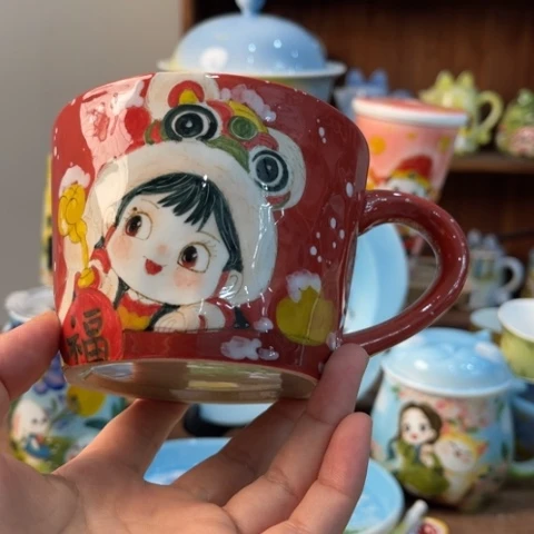 炉景德镇釉下手绘陶瓷