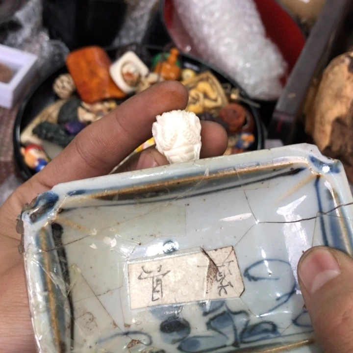 陶瓷孤品单件车里拍