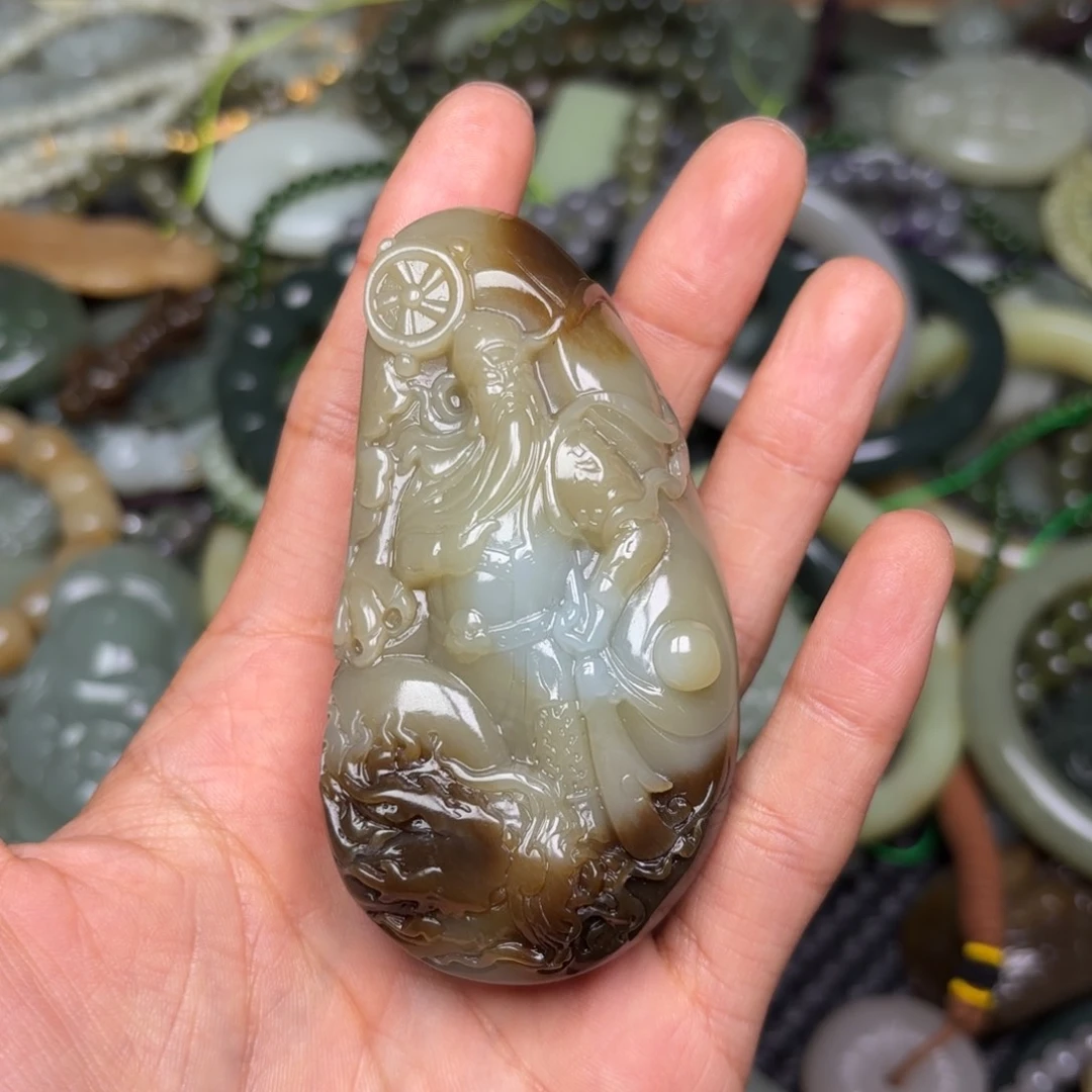 和田玉一一未镶嵌木***林