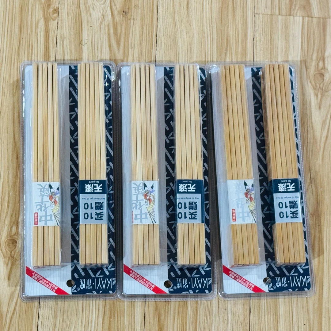 野餐餐具竹筷子发2板（一板20双）