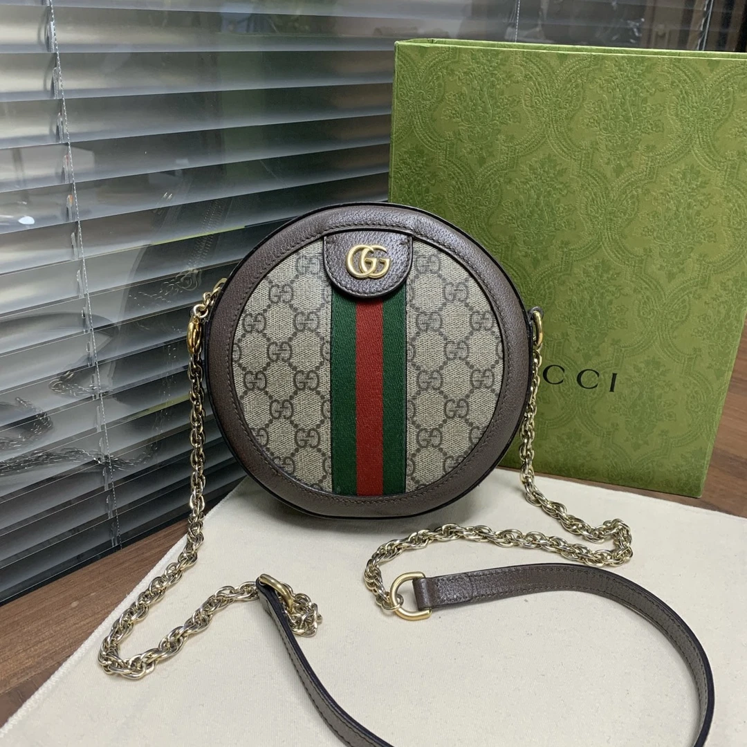 99新 GUCCI/古驰 95新 GUCCI/古驰 Gucci老花圆饼