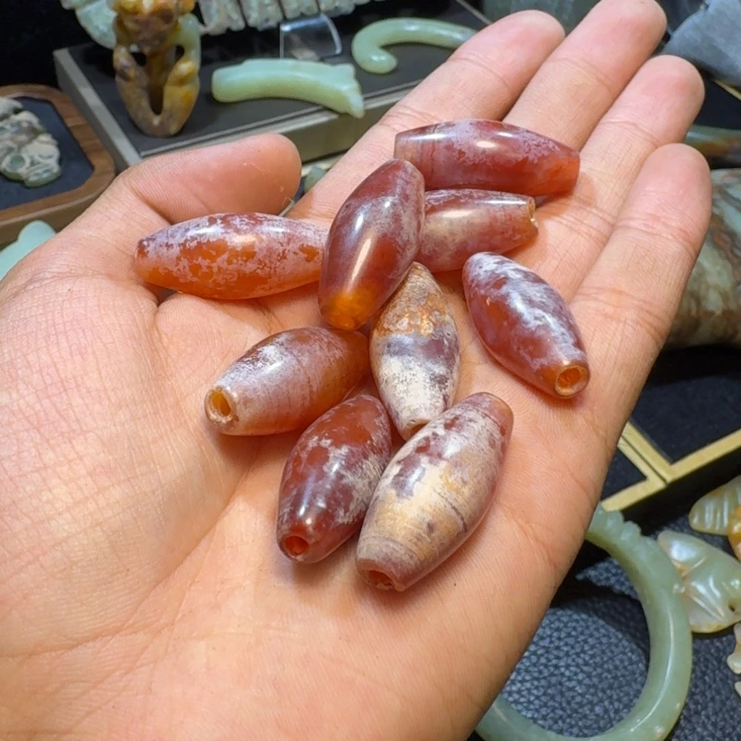 北***度玉玉摆件珠子器形